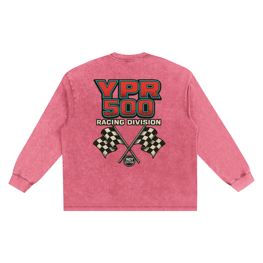 “YPR 500” Frayed Edge T-Shirt