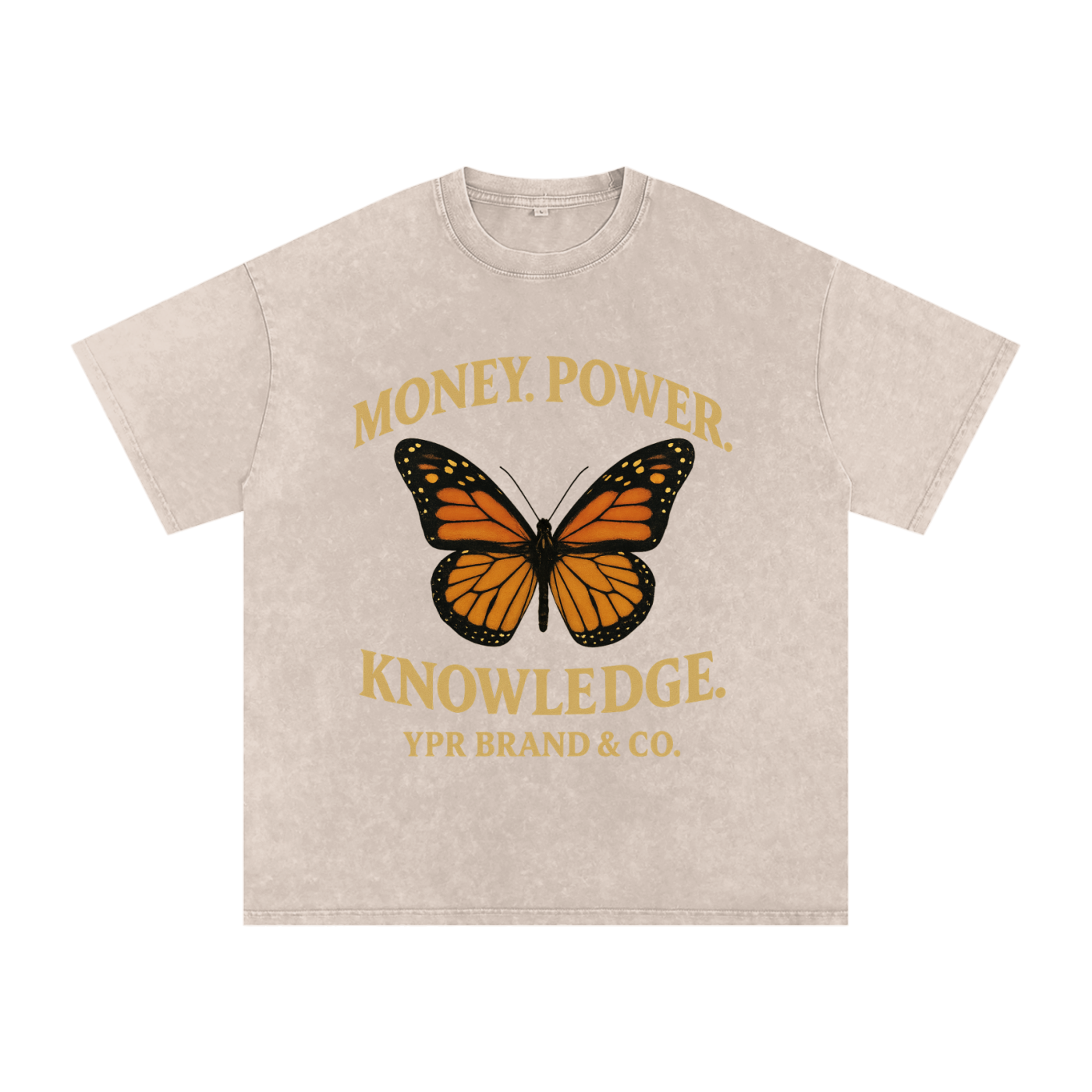 “Butterfly Effect” Oversized Cotton T-Shirt
