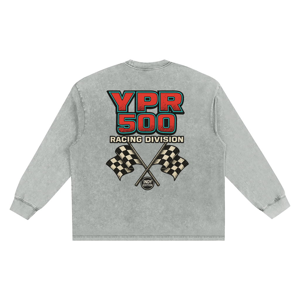 “YPR 500” Frayed Edge T-Shirt