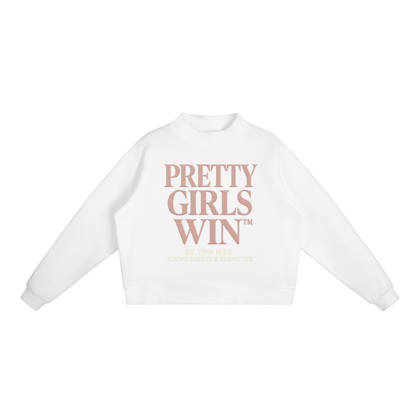 “Pretty Girls Win” Crew Sweatshirt