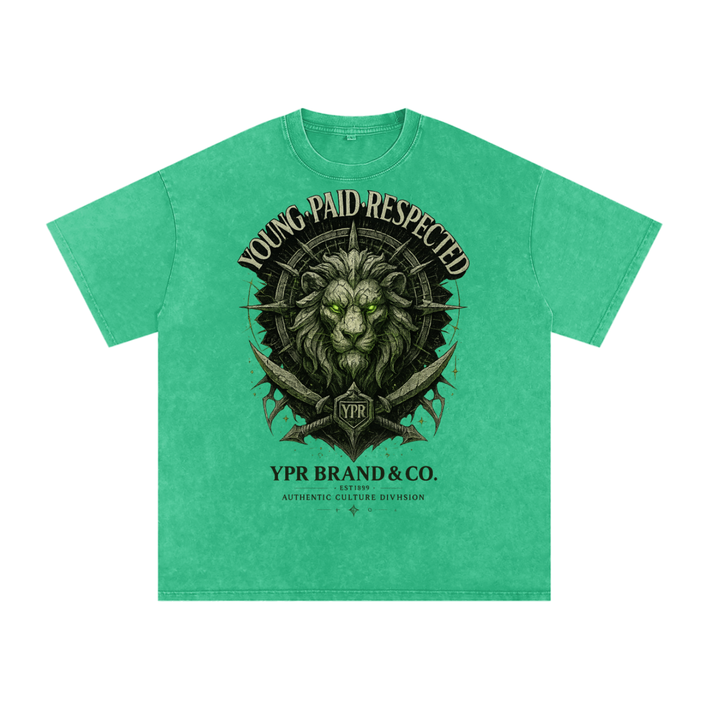 “Respect the Lion” Oversized Cotton T-Shirt