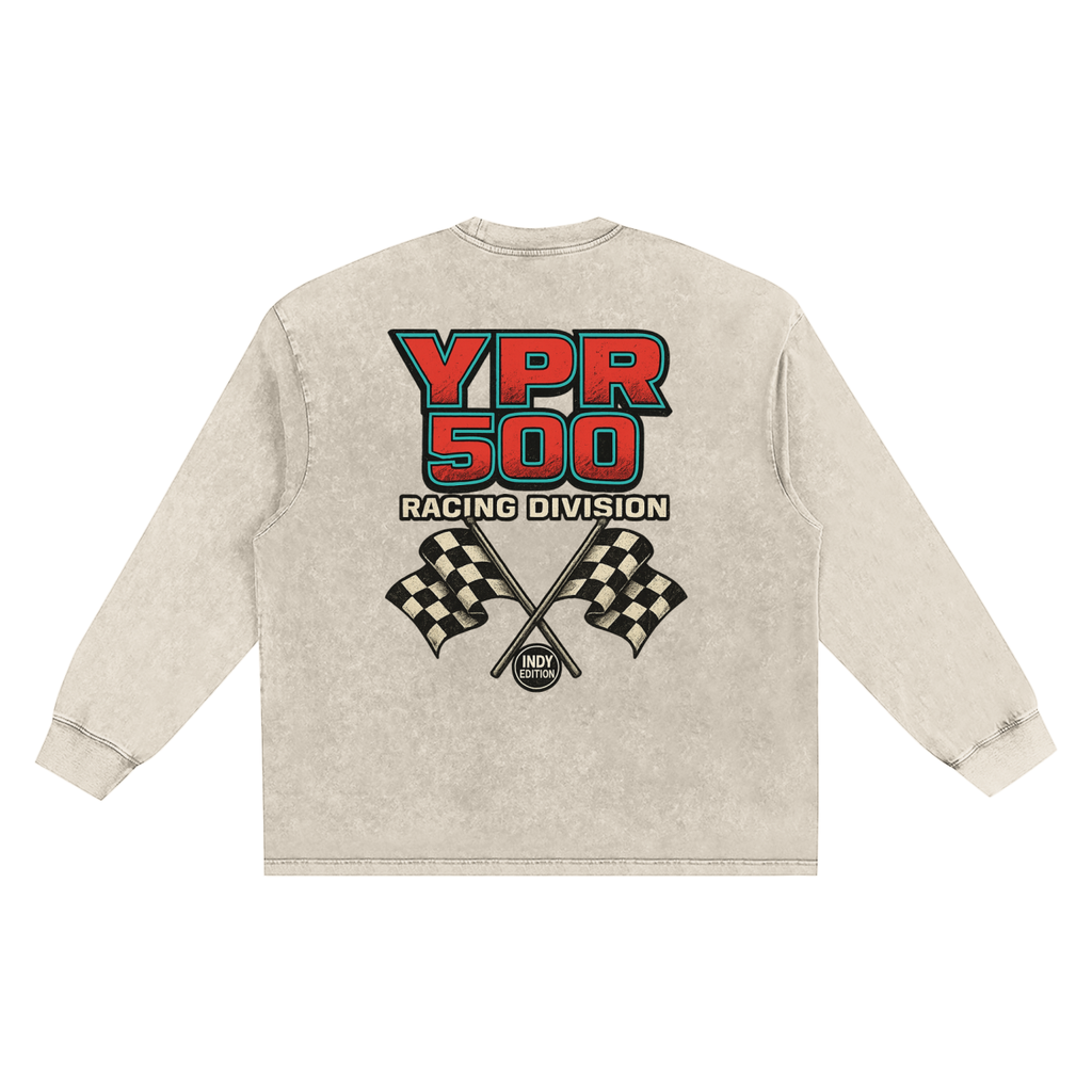 “YPR 500” Frayed Edge T-Shirt
