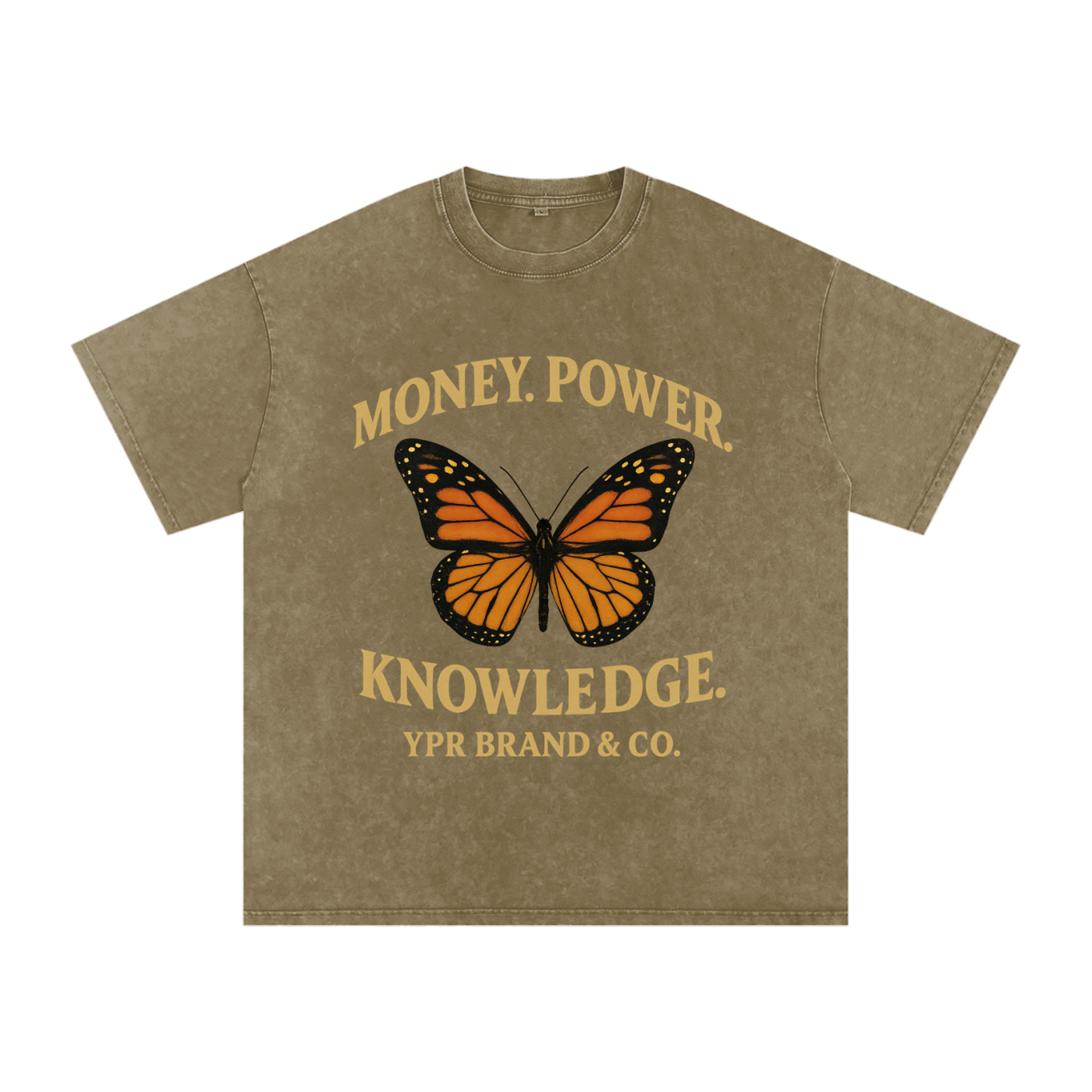 “Butterfly Effect” Oversized Cotton T-Shirt