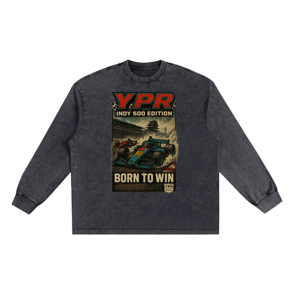“YPR 500” Frayed Edge T-Shirt