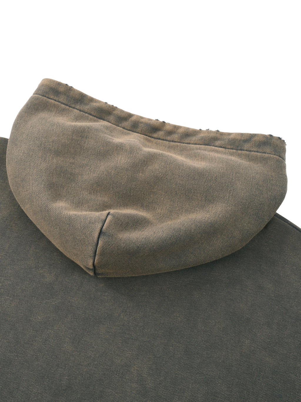 “Through the Fire” Frayed-Hem Hoodie