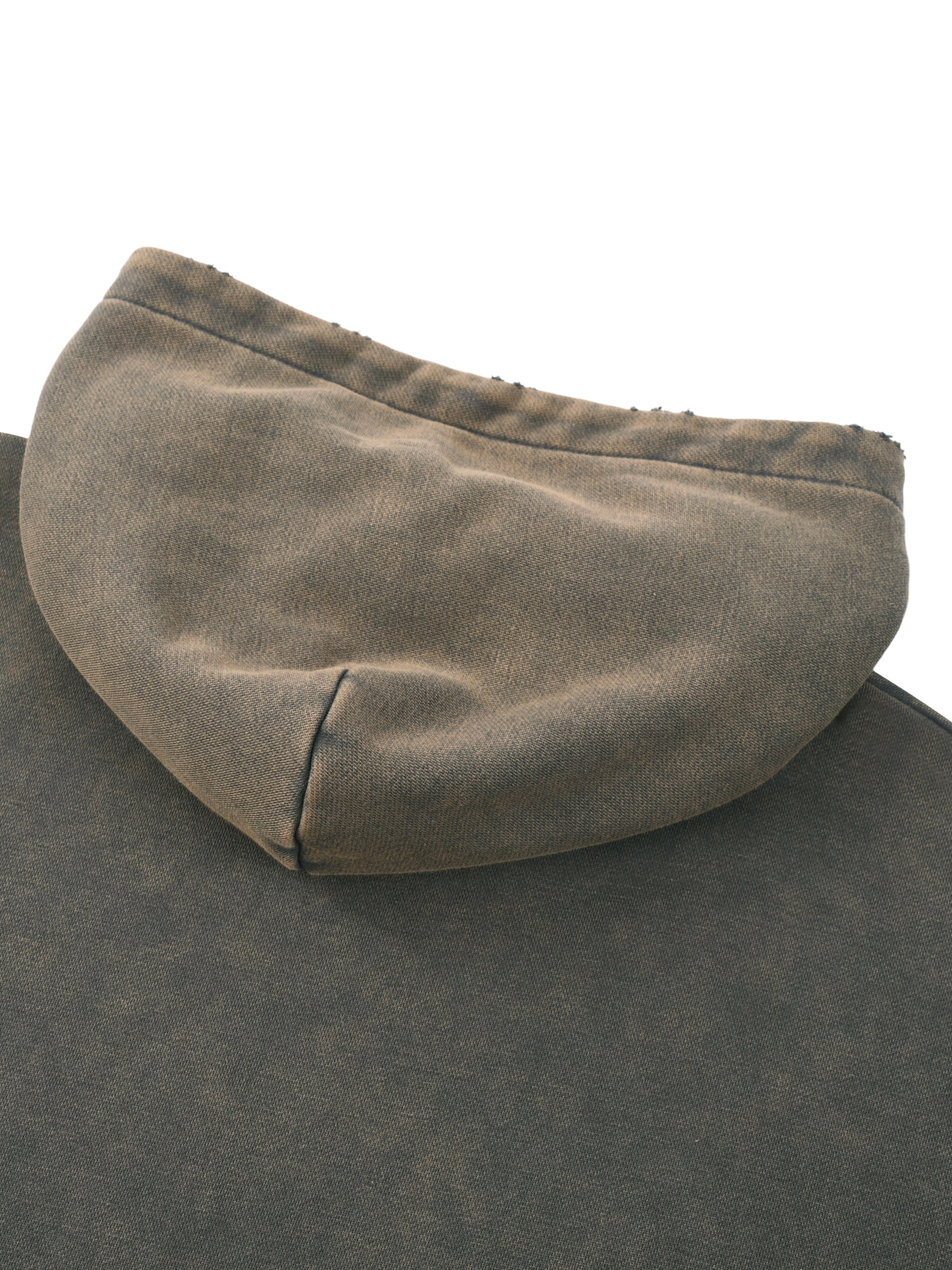 “Through the Fire” Frayed-Hem Hoodie